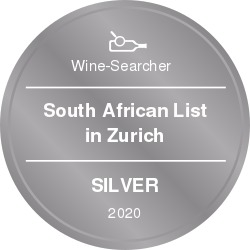 Wine-Searcher | South African List in Zurich | Silver 2020